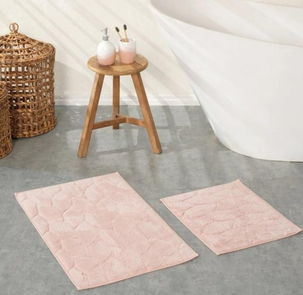 Karaca Home Paspas Set 50x80+50x40 Elegant Blush ürün görseli 1