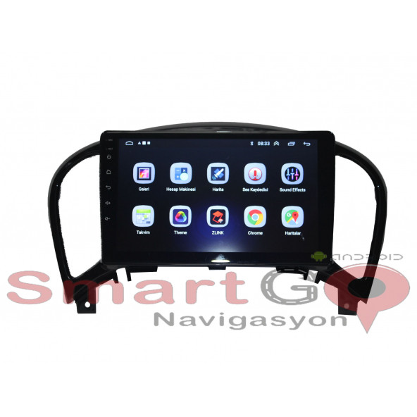 Smart Dragon Nissan Juke 2011-2018 9 inç 4-64 GB PRO Android Carplay Multimedya - Resim 3