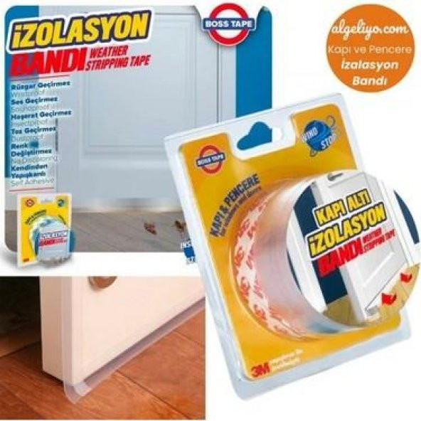 Boss Tape Kapı Altı İzolasyon Bandı 35MMX2,5MT ürün görseli 1