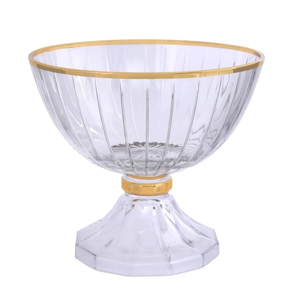 Decorium Kase Ayaklı 23.5 cm Accademia Altın M04018-AB ürün görseli 1