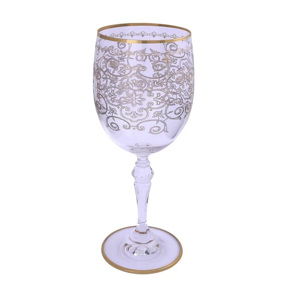 Decorium Kırmızı Şarap Bardağı 6lı Patrice Gold 01 ARS 997 ürün görseli 1