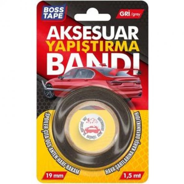 Boss Tape Oto Aksesuar Yapıştırma Bandı 19MMX1,5 T ürün görseli 1