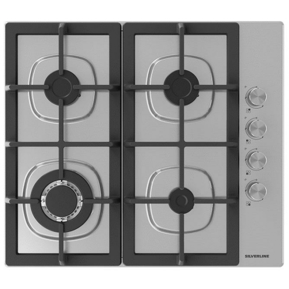 Silverline AS5633X01 Inox Wok Gözlü Ankastre Ocak ürün görseli 1