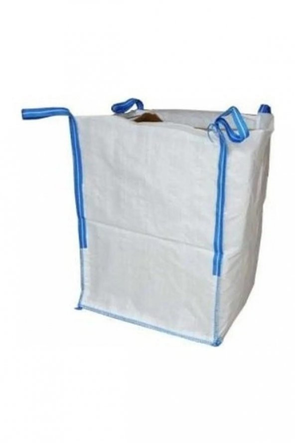 10 Adet 90x90x180 CM Sanayi Tipi Big Bag Büyük Grit Solucan Çuval 1 Ton Kapasiteli ürün görseli 1
