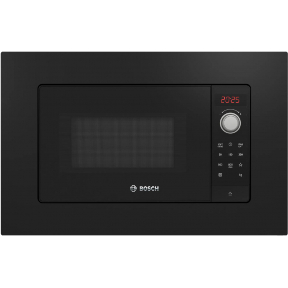 Bosch Bfl623mb3 20 Lt Siyah Ankastre Mikrodalga Fırın ürün görseli 1