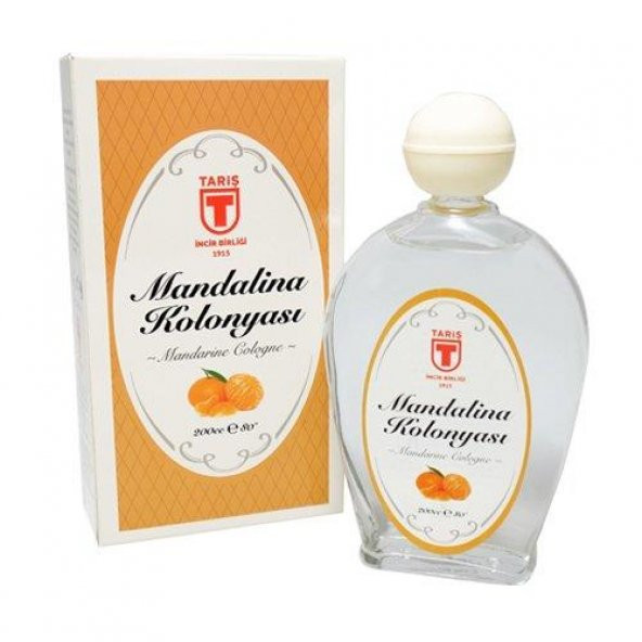 Tariş Mandalina Kolonyası 200cc Cam Şişe ürün görseli 1