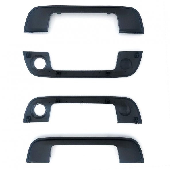 BMW E32 E34 VE E36 DIŞ KAPI KOL PLASTİK ÇERÇEVE SETİ (CONTASIZ) ürün görseli 1