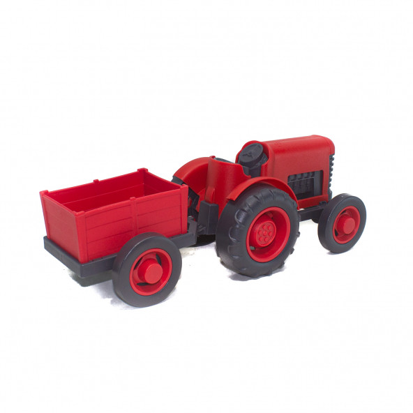Oyuncak Traktör İlk Traktörüm Römorklu 33 Cm - Resim 4