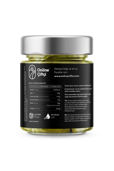 Karlıoğlu Antep Fıstığı Kreması 200GR - Resim 2