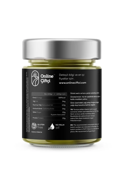 Karlıoğlu Antep Fıstığı Ezmesi 200GR - Resim 2
