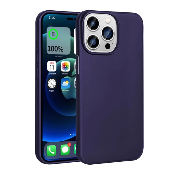 iPhone 15 Pro Kılıf Premier Silikon Kapak - Resim 8
