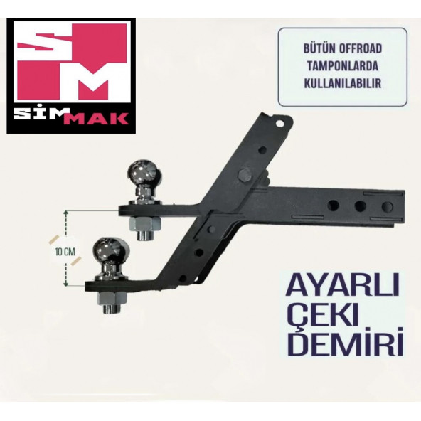 Simmak Off Road Ayarlı Çeki Demiri - Resim 4