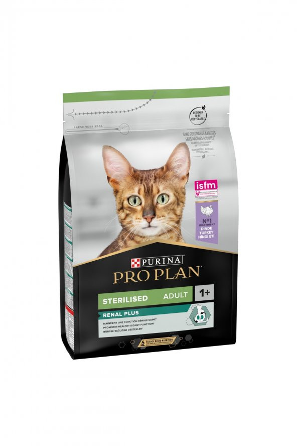 Pro Plan Sterilised Tavuklu Ve Hindili Kısırlaştırılmış Kedi Maması 3 Kg ürün görseli 1