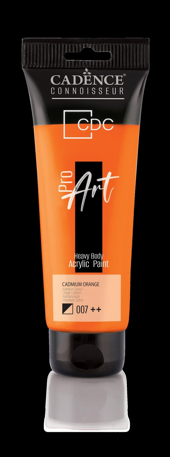 PROART HEAVY BODY AKRİLİK BOYA PR-007 KADMİYUM TURUNCU 120ML ürün görseli 1