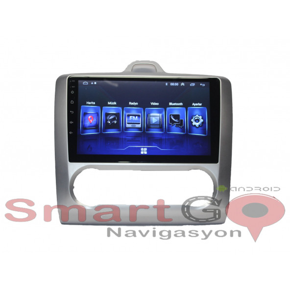 Smart Dragon Ford Focus 2 Dijital Klima 2007-2011 9 inç 4-64 GB PRO Android Carplay Multimedya - Resim 6
