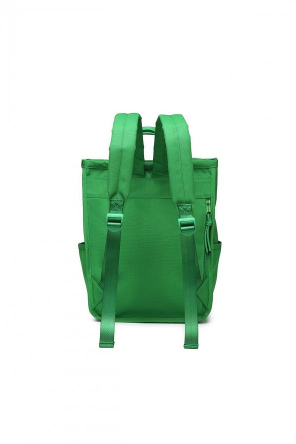 Bagacar Smart Bag 3195 Okul ve Günlük Laptop Bölmeli Sırt Çantası Yeşil ürün görseli 1