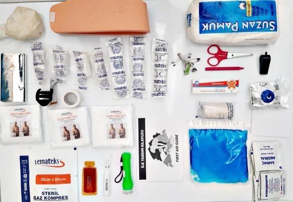 Ecza Dolabı Yedek İçeriği Araç İlk Yardım İçerik Malzemeleri Boyun Korseli ürün görseli 1
