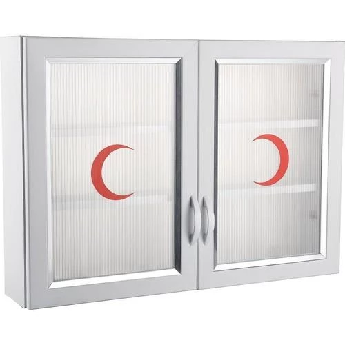 Çelik Ayna Çift Kapaklı Büyük Ecza Dolabı İçi Dolu Full Paket 846 ürün görseli 1