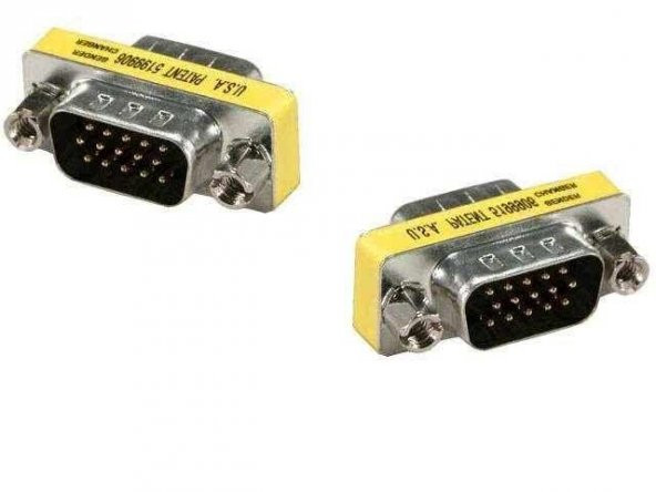 3 Sıra 15 Pin D-Sub Erkek - Erkek Ara Aparat ürün görseli 1