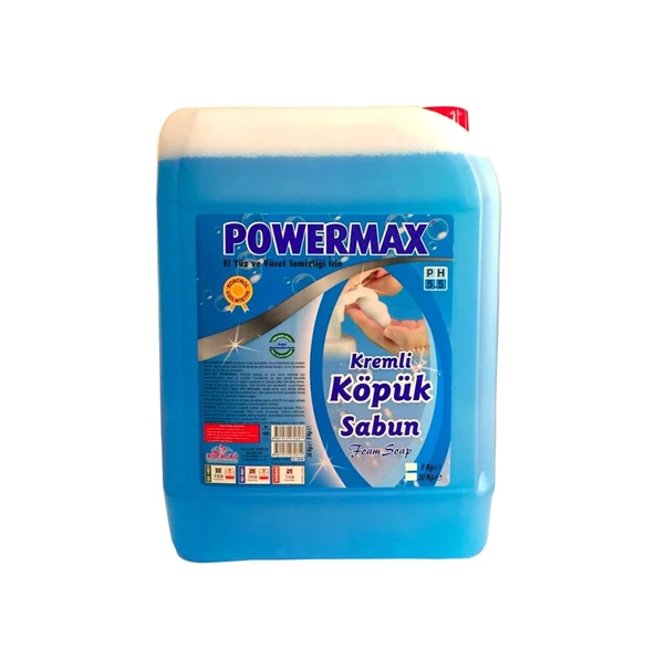 Powermax 5KG Köpük Sabun El Temizleme Sıvısı ürün görseli 1