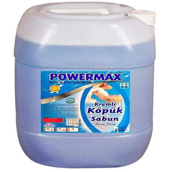 Powermax Köpük Sabun El Temizleme Sıvısı 30KG ISO 9001 Belgeli ürün görseli 1