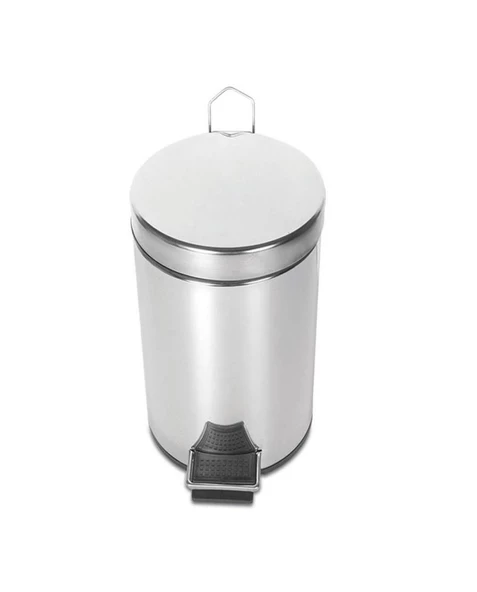 Palex Krom Pedallı Çöp Kovası 5 Litre ürün görseli 1