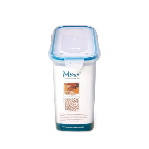 Moon Star Hava Geçirmez Contalı Kilitli Hava Geçirmez Saklama Kabı 3LT-MAB-178 ürün görseli 1
