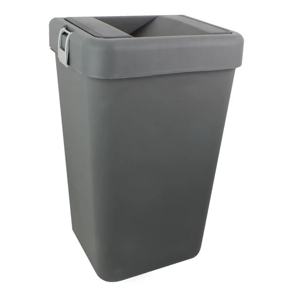 Motek 40 Litre Hassas Kapaklı Tek Gözlü Çöp Kovası ürün görseli 1