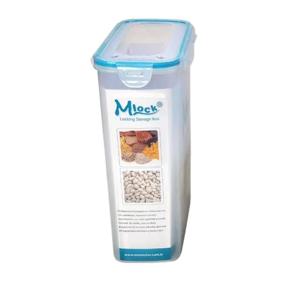 Moonstar Mlock Hava sızdırmaz Kilitli Çok Amaçlı Saklama Kabı 4,5 lt Map-179 ürün görseli 1