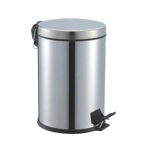 Palex Krom Pedallı Çöp Kovası 8 Litre ürün görseli 1