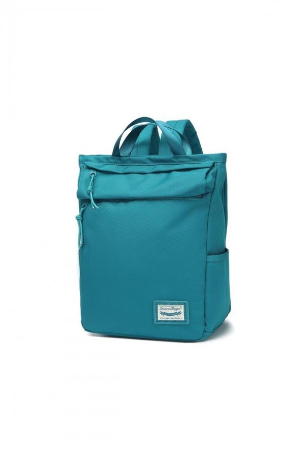 Bagacar Smart Bag 3195 Okul ve Günlük Laptop Bölmeli Sırt Çantası Petrol ürün görseli 1