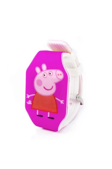 Pig Led Işıklı Dijital Çocuk Saati ürün görseli 1