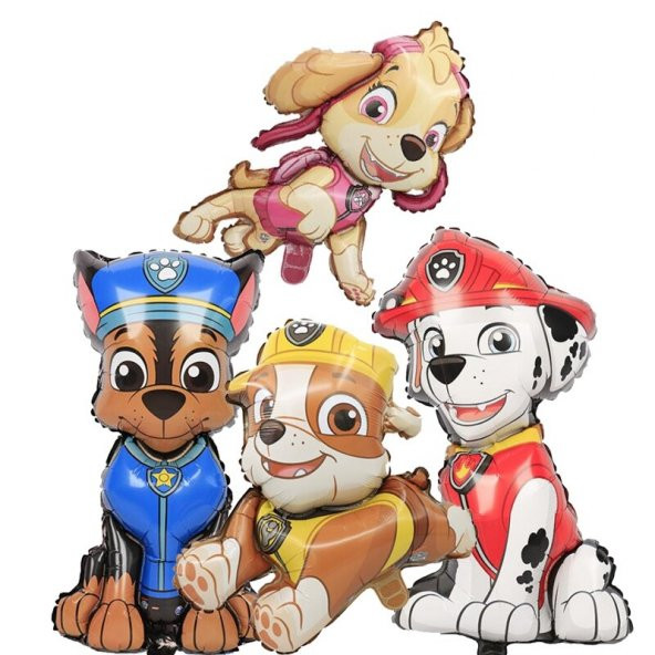 Kumik Paw Patrol Skye. Rubble. Chase. Marshall Balon ürün görseli 1