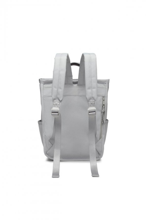 Bagacar Smart Bag 3195 Okul ve Günlük Laptop Bölmeli Sırt Çantası Açık Gri ürün görseli 1