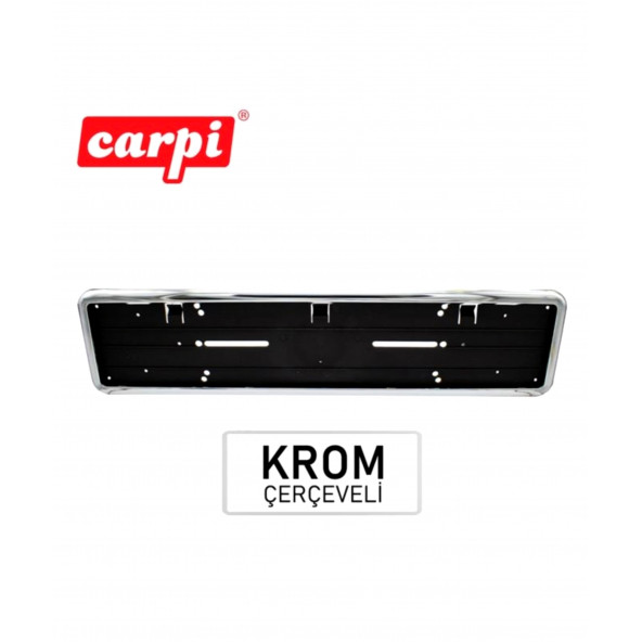 Carpi Hummer Tip Plakalık Yeni Nesil Tip Krom Çerçeveli 1 Adet ürün görseli 1