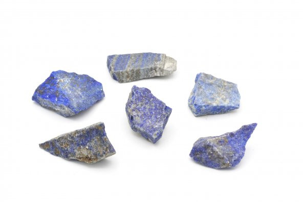Hakiki Doğal Lapis Lazuli Taşı Kaya Parçası 1.Kalite ürün görseli 1