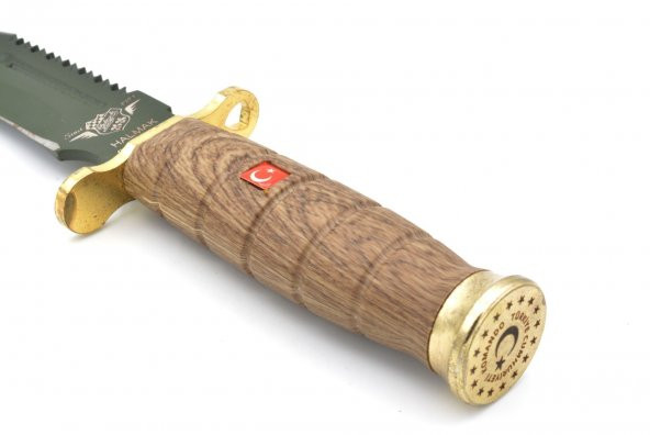 30,5 Cm Halmak Avcı Bıçağı Kamp Çakı - Resim 4