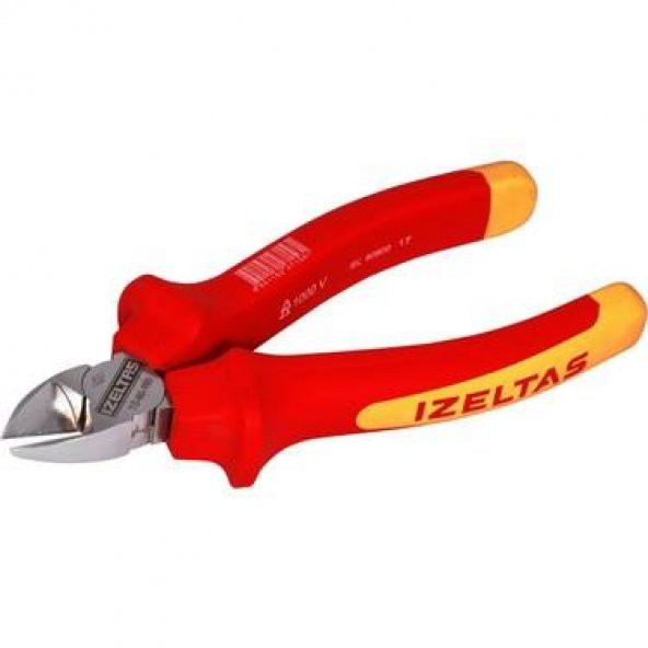 İzeltaş 1000V İzoleli Elektrikçi Yan Keski 160 MM 3700166160 ürün görseli 1