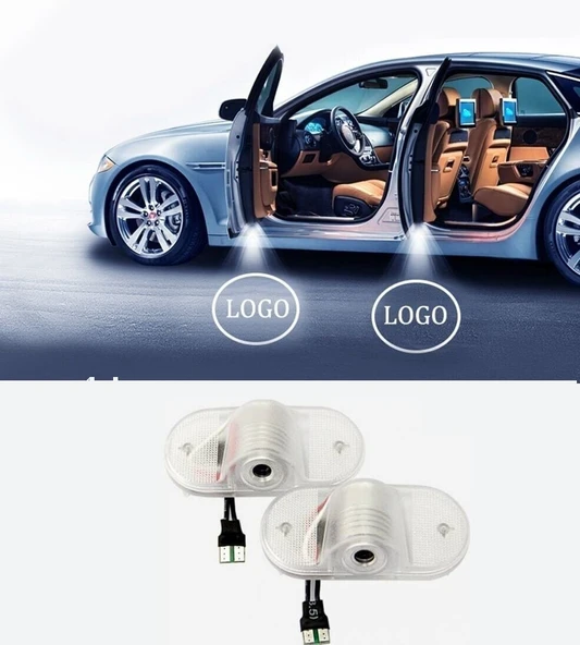 AUTOGP Vw caddy kapı altı ışık lazer led logo hoşgeldin aydınlatma ürün görseli 1
