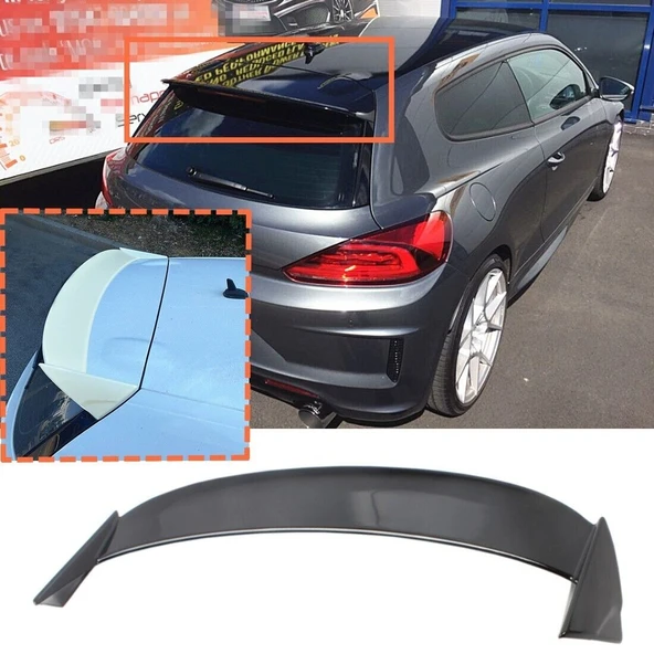 AUTOGP Vw scirocco bagaj üstü spoiler boyalı 2015 / 2017 ürün görseli 1