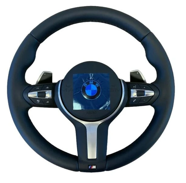 AUTOGP Bmw f10 m direksiyon simidi seti paddle shift cruze kontrol airbag ürün görseli 1