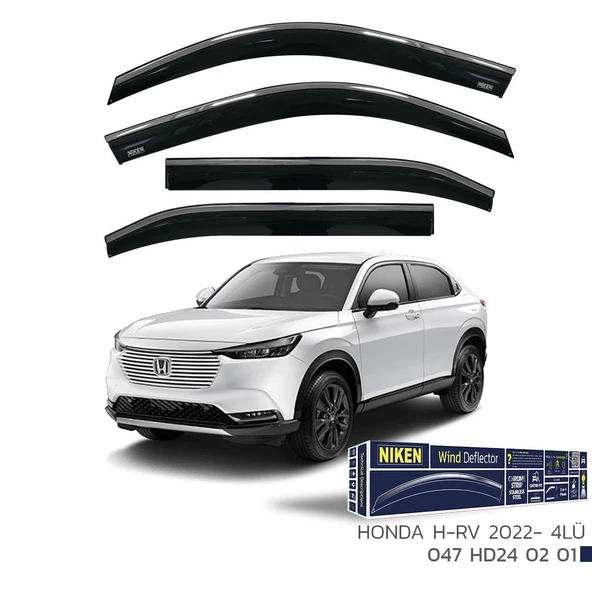 NİKEN Honda hrv cam rüzgarlığı kromlu niken 2021+ ürün görseli 1