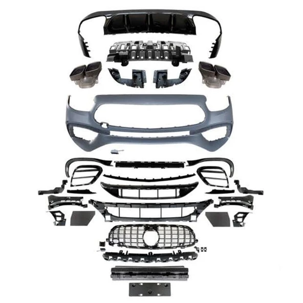 AUTOGP Mercedes c238 e coupe e63 facelift body kit tampon seti 2017 / 2021 ürün görseli 1