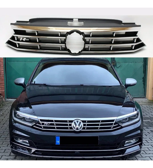 AUTOGP Vw passat b8 rline ön panjur ızgara seti 2015+ ürün görseli 1