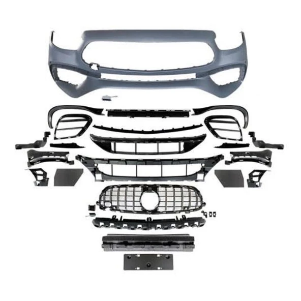 AUTOGP Mercedes w213 e63 2021 facelift ön tampon seti 2016 / 2021 ürün görseli 1