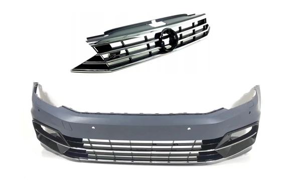 AUTOGP Vw passat b8.5 rline ön tampon ve panjur seti 2020+ ürün görseli 1