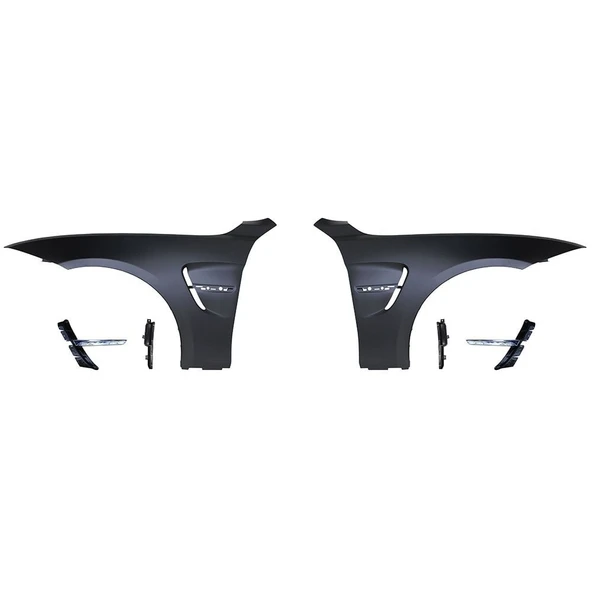 AUTOGP Bmw f32 f33 f36 m4 çamurluk seti sağ sol takım ürün görseli 1