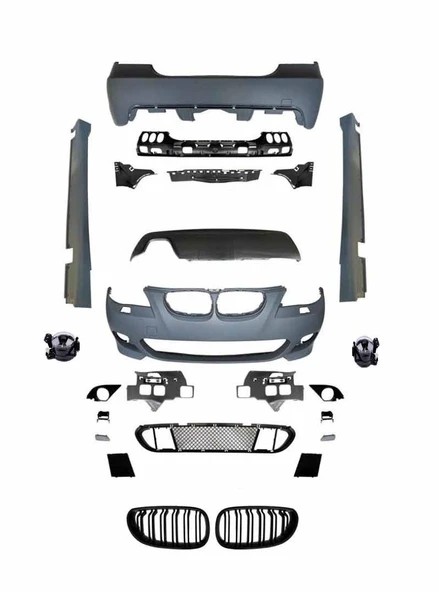 AUTOGP Bmw e60 mtech body kit tampon seti 2003 / 2006 ürün görseli 1
