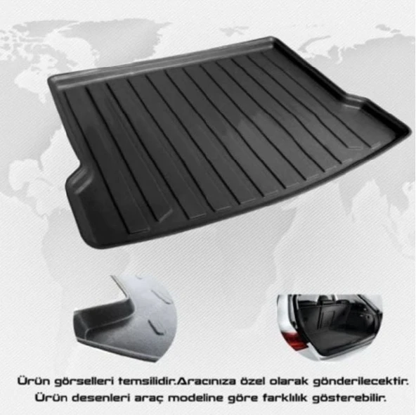 Rizline Opel astra j sedan 1.4 bagaj havuzu paspası 2019+ Rizline ürün görseli 1