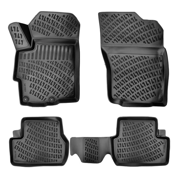 Rizline Mitsubishi lancer 3d havuzlu paspas 2008+ Rizline ürün görseli 1